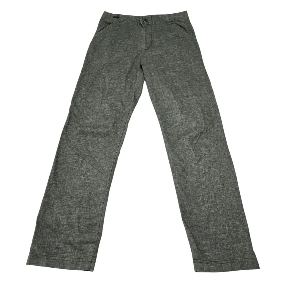 Patagonia Hampi Rock Pants Mens 30 Green Hemp Recycled Polyester Climbing Hiking